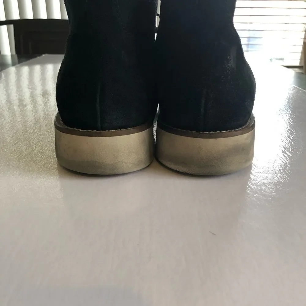 DIESEL BLACK GOLD Men’s Black Nubuck Chukka Sz 44